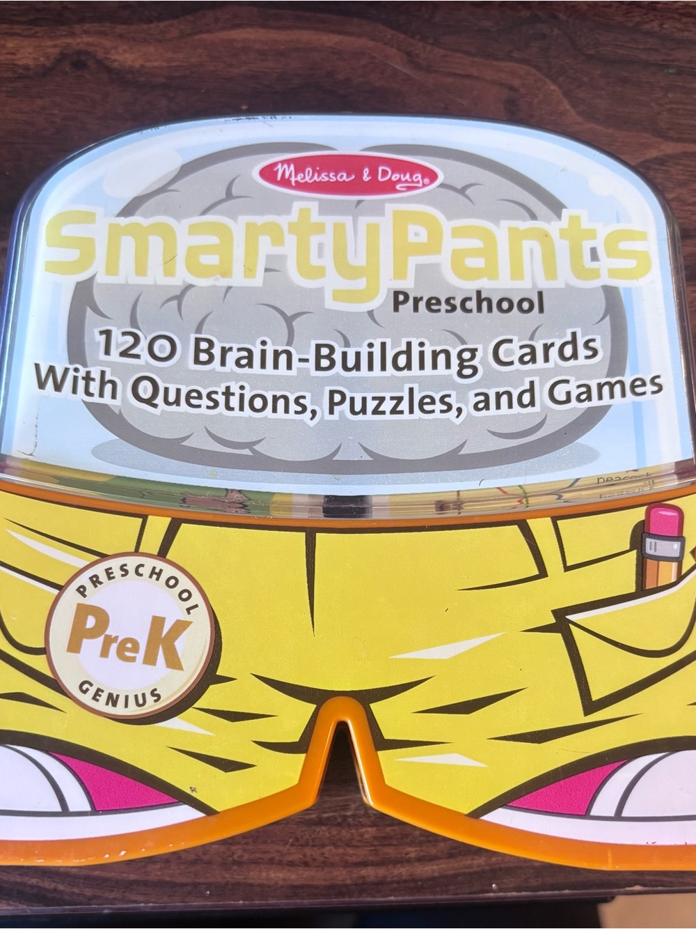 Melissa & Doug Yellow SmartyPants cards